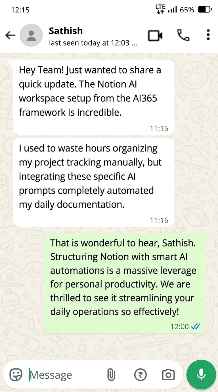Student Testimonial